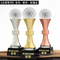 Medals Cup Crystal Golf Volleyball Football Basketball Billiards Awards Resin Custom Metal Trophy Sports